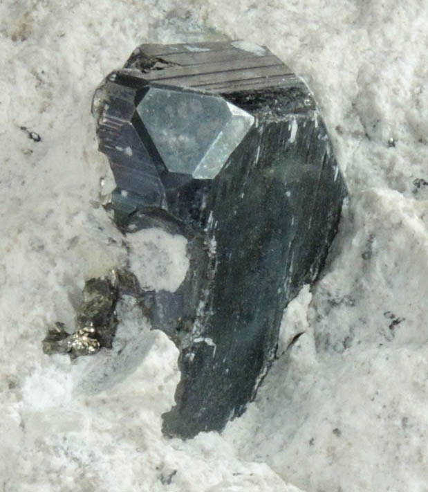 Pyrite with Chalcocite coating from Milpillas Mine, Cuitaca, Sonora, Mexico