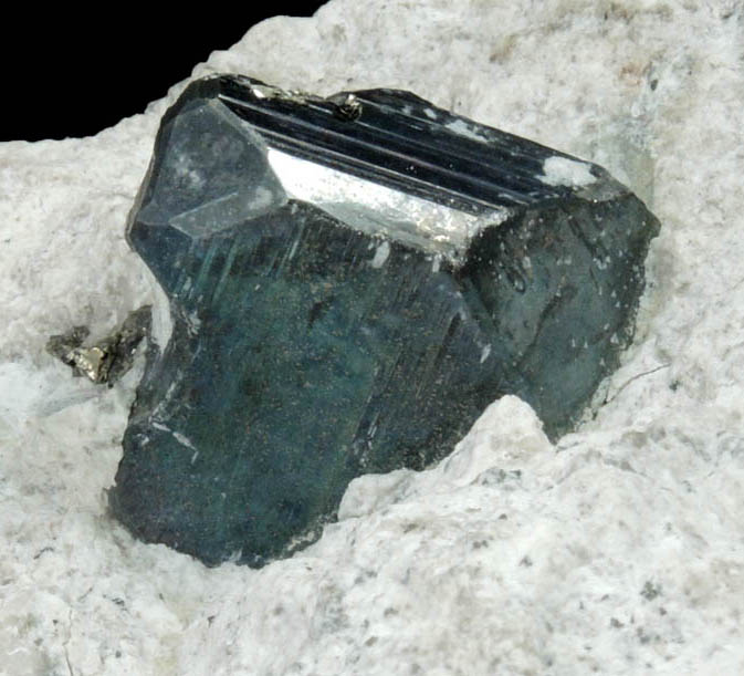 Pyrite with Chalcocite coating from Milpillas Mine, Cuitaca, Sonora, Mexico