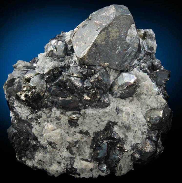 Pyrite with Chalcocite coating from Milpillas Mine, Cuitaca, Sonora, Mexico