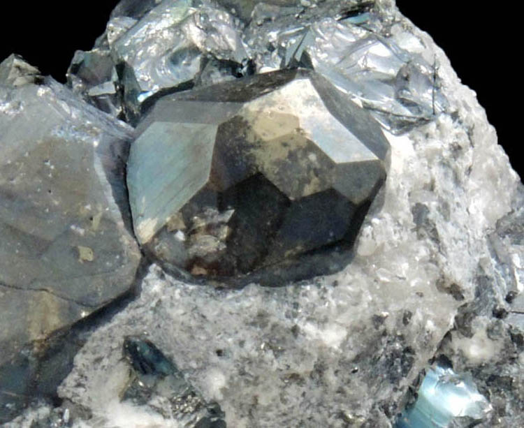 Pyrite with Chalcocite coating from Milpillas Mine, Cuitaca, Sonora, Mexico