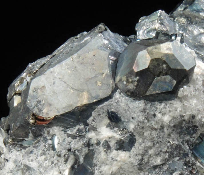 Pyrite with Chalcocite coating from Milpillas Mine, Cuitaca, Sonora, Mexico