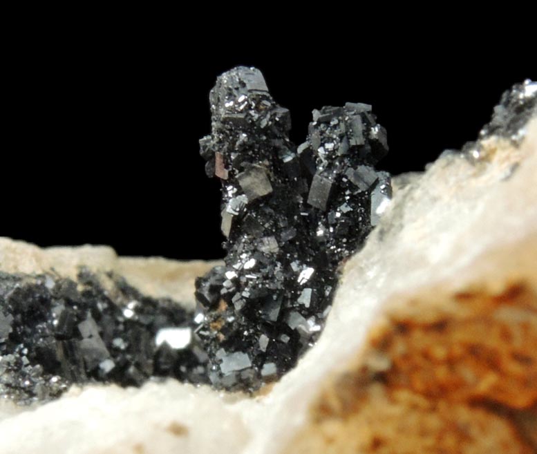 Quartz geode lined with Galena (FAKE) from Man-made