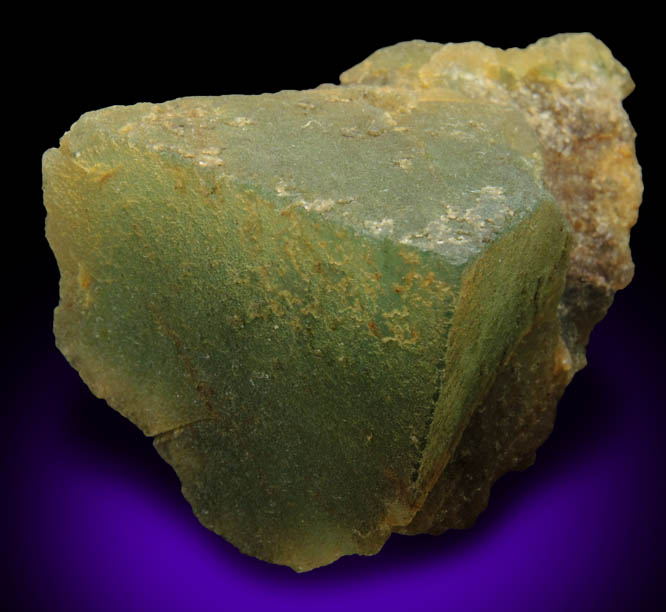 Fluorite (with internal phantom-growth zoning) from Middle Mountain, Carroll County, New Hampshire