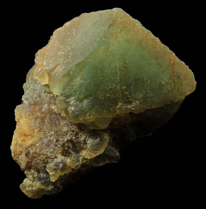 Fluorite (with internal phantom-growth zoning) from Middle Mountain, Carroll County, New Hampshire