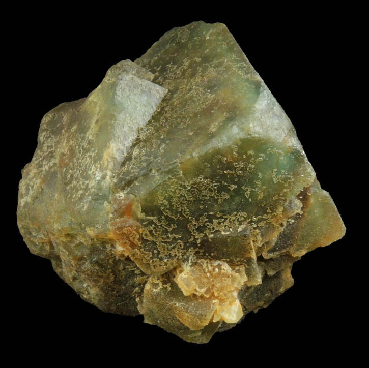 Fluorite (zoned crystals) from Middle Mountain, Carroll County, New Hampshire