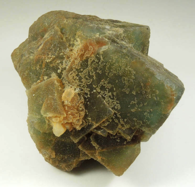 Fluorite (zoned crystals) from Middle Mountain, Carroll County, New Hampshire