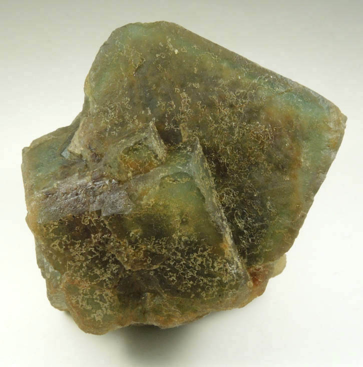 Fluorite (zoned crystals) from Middle Mountain, Carroll County, New Hampshire