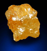 Diamond (2.65 carat rough fancy interconnected brownish-yellow cavernous uncut rough diamonds) from Mbuji-Mayi, 300 km east of Tshikapa, Democratic Republic of the Congo