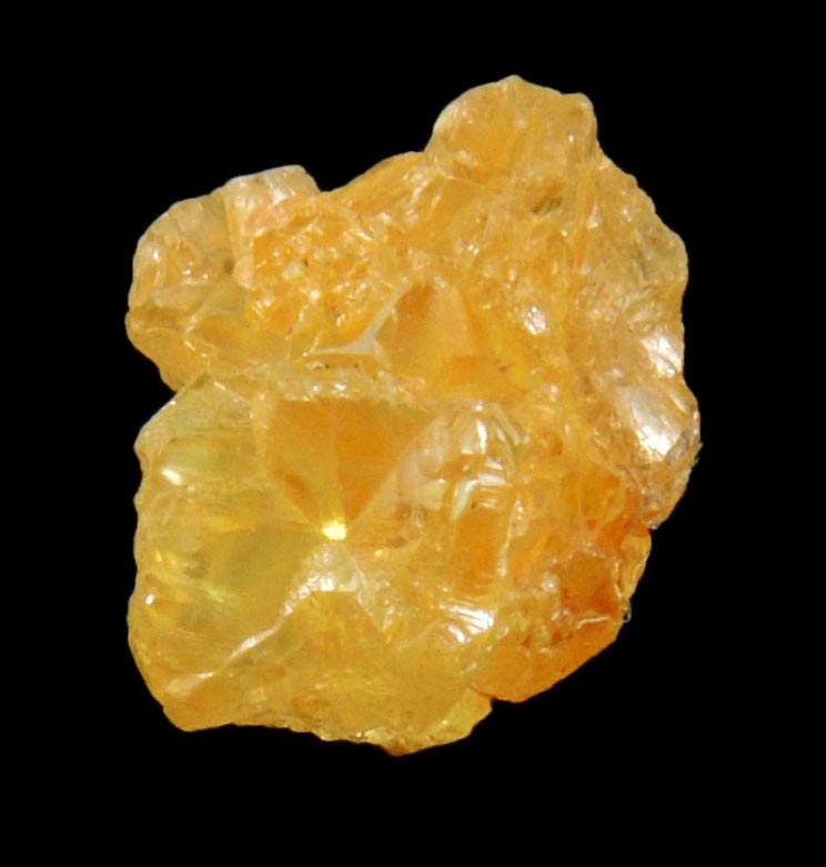 Diamond (2.65 carat rough fancy interconnected brownish-yellow cavernous uncut rough diamonds) from Mbuji-Mayi, 300 km east of Tshikapa, Democratic Republic of the Congo