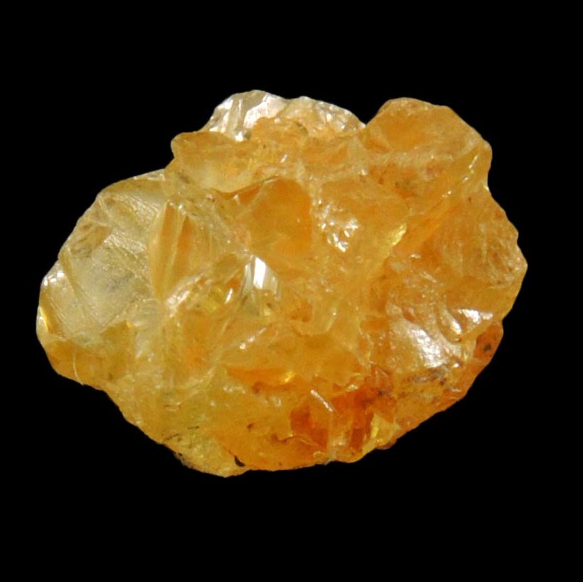 Diamond (2.65 carat rough fancy interconnected brownish-yellow cavernous uncut rough diamonds) from Mbuji-Mayi, 300 km east of Tshikapa, Democratic Republic of the Congo