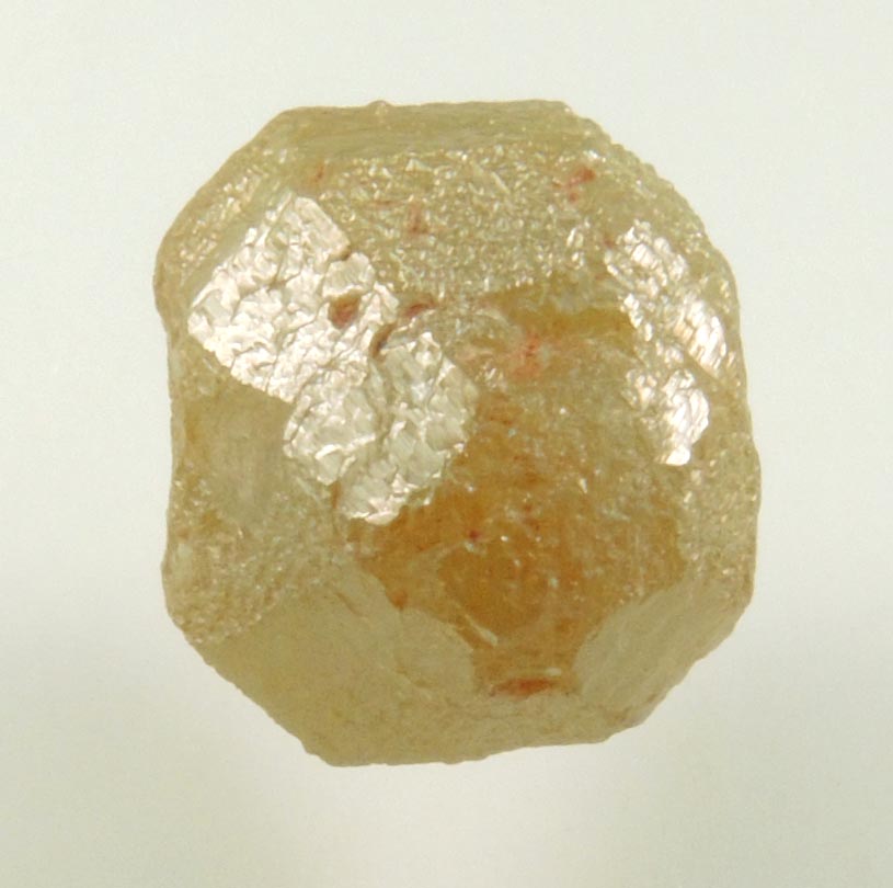 Diamond (4.65 carat rough yellow-gray cubo-octahedral crystal) from Mbuji-Mayi, 300 km east of Tshikapa, Democratic Republic of the Congo