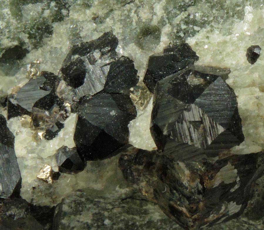 Andradite Garnet from Cornwall Iron Mines, Cornwall, Lebanon County, Pennsylvania