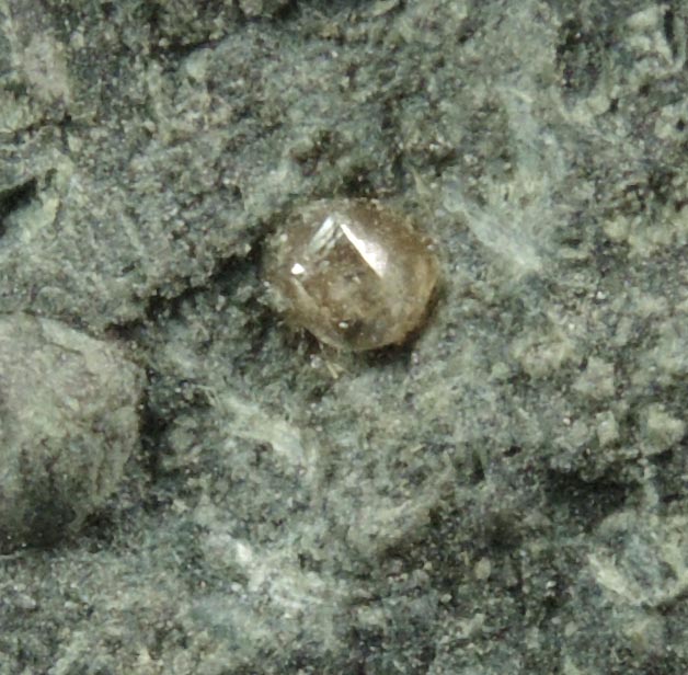 Diamond in Kimberlite from Red Flag #2 Mine, Mengyin, Shandong Province, China