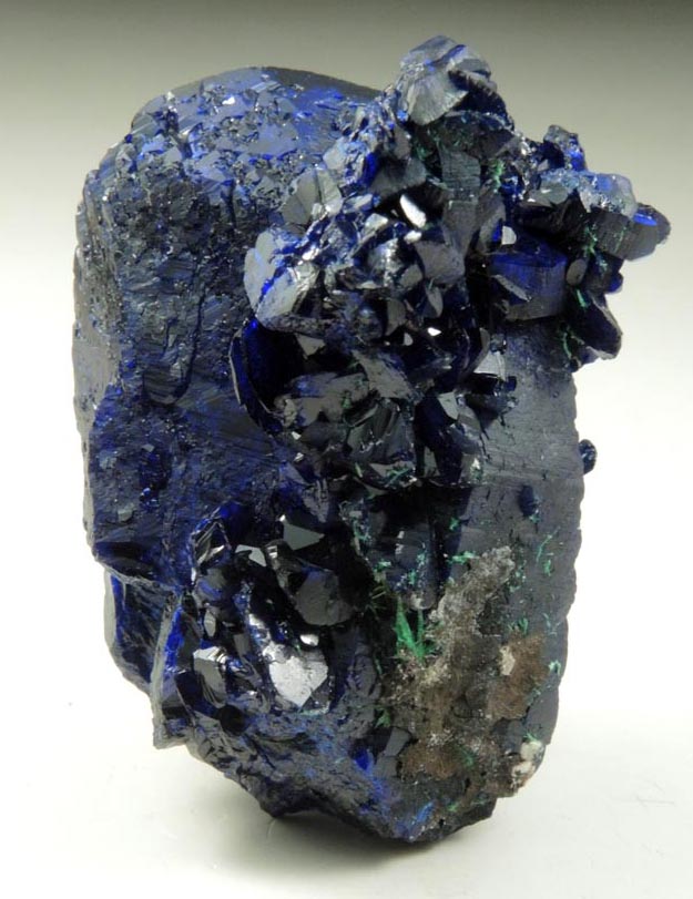 Azurite with minor Malachite from Milpillas Mine, Cuitaca, Sonora, Mexico