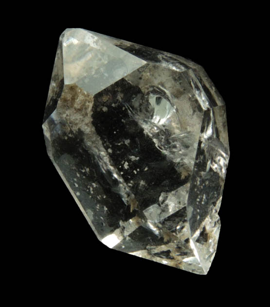 Quartz var. Herkimer Diamond from Hickory Hill Diamond Diggings, Fonda, Montgomery County, New York