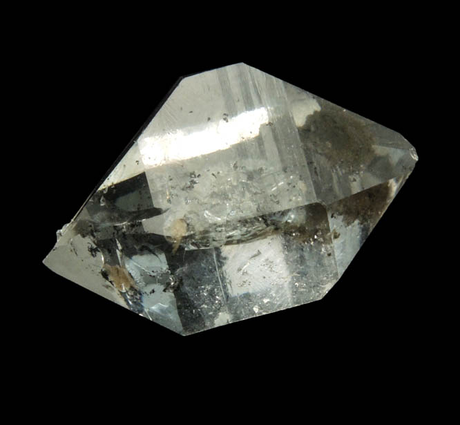 Quartz var. Herkimer Diamond from Hickory Hill Diamond Diggings, Fonda, Montgomery County, New York