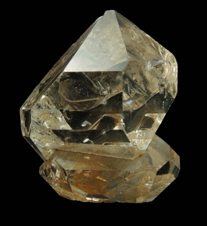 Quartz var. Herkimer Diamond from Ace of Diamonds Mine, Middleville, Herkimer County, New York