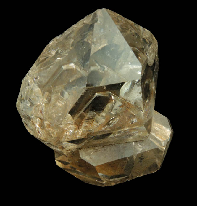 Quartz var. Herkimer Diamond from Ace of Diamonds Mine, Middleville, Herkimer County, New York