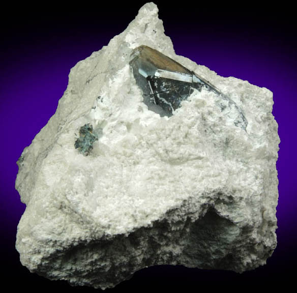 Chalcocite over Pyrite from Milpillas Mine, Cuitaca, Sonora, Mexico