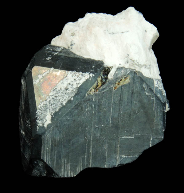 Pyrite with Chalcocite coating from Milpillas Mine, Cuitaca, Sonora, Mexico