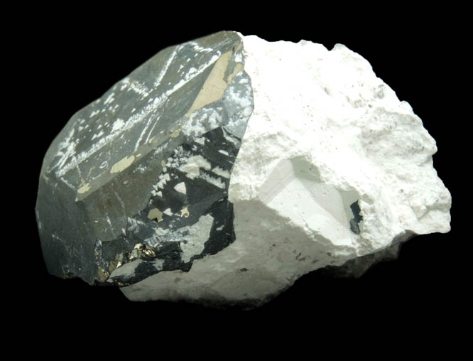 Pyrite with Chalcocite coating from Milpillas Mine, Cuitaca, Sonora, Mexico