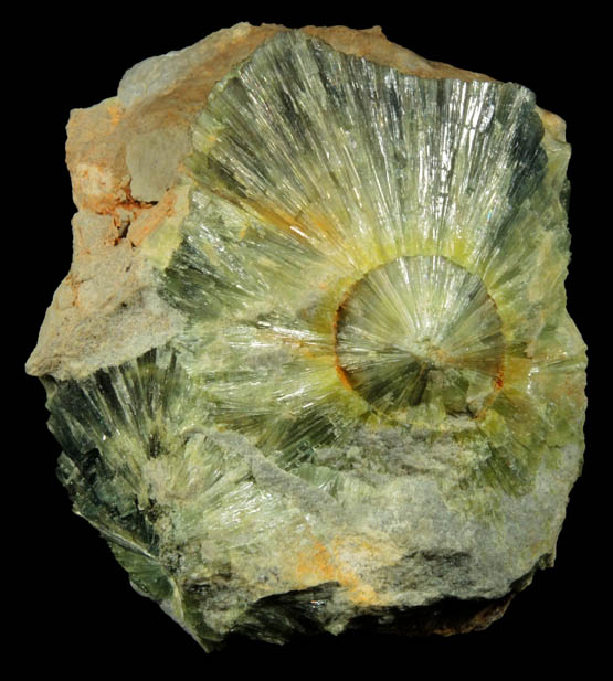 Wavellite from Mauldin Mountain, Montgomery County, Arkansas