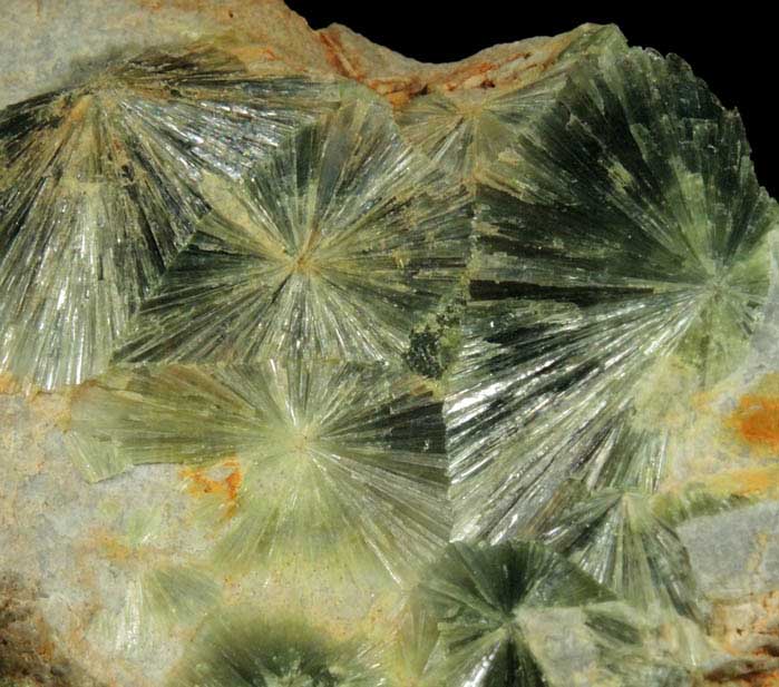 Wavellite from Mauldin Mountain, Montgomery County, Arkansas