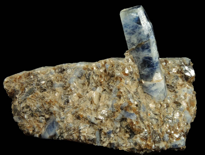 Corundum var. Sapphire from Hazrat Saeed, Koksha Valley, Badakhshan, Afghanistan