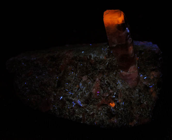 Corundum var. Sapphire from Hazrat Saeed, Koksha Valley, Badakhshan, Afghanistan