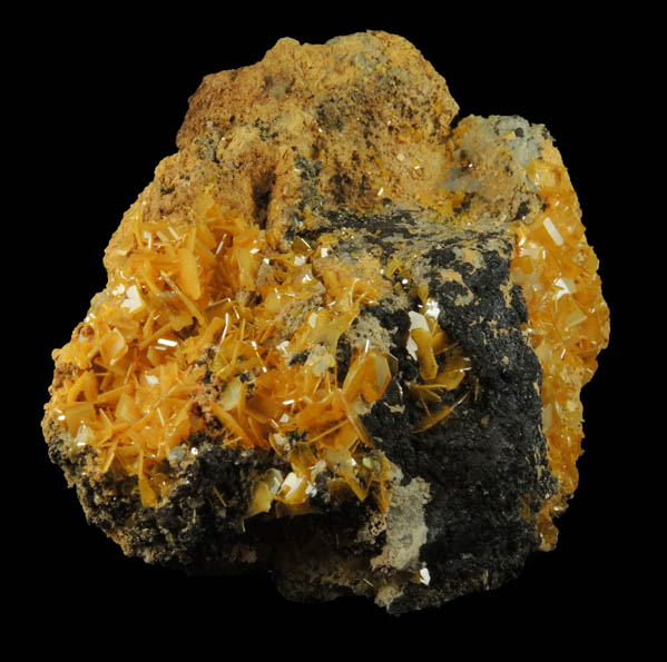 Wulfenite from Silver Bill Mine, Gleeson, Cochise County, Arizona