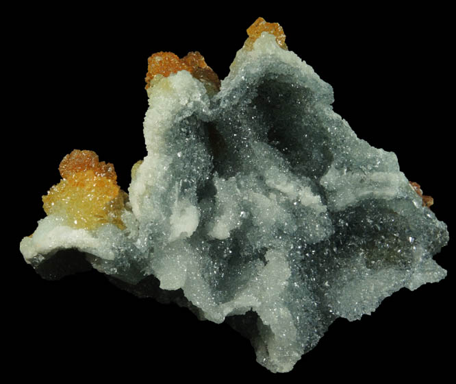Zincite - secondary mineralization from Olawa, Silesia, Poland