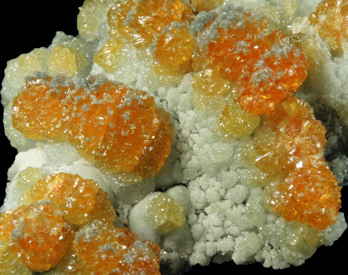 Zincite - secondary mineralization from Olawa, Silesia, Poland