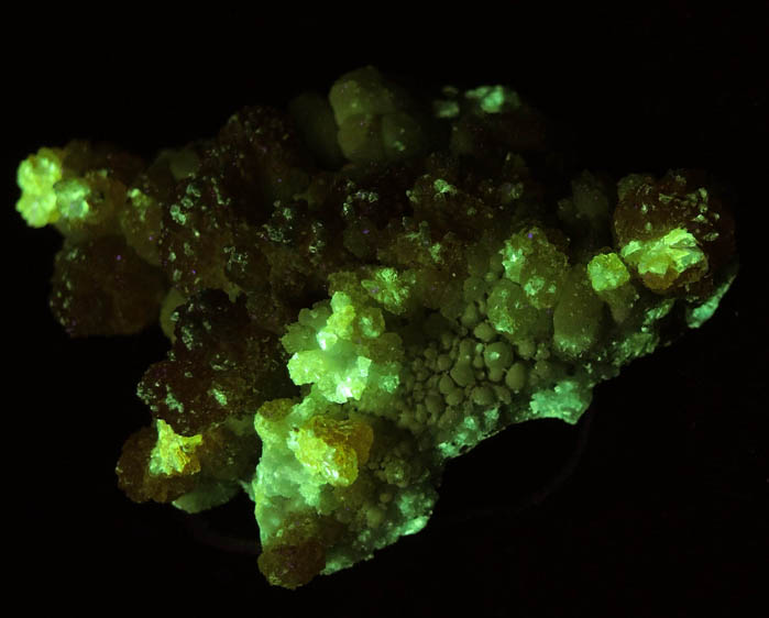 Zincite - secondary mineralization from Olawa, Silesia, Poland