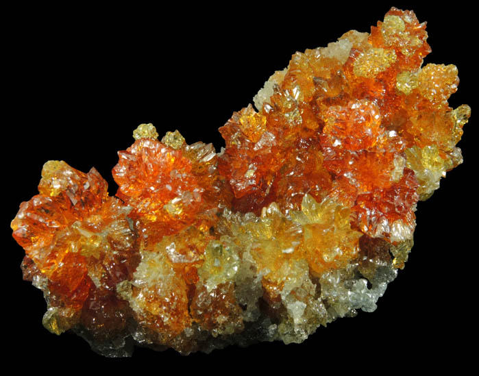 Zincite - secondary mineralization from Olawa, Silesia, Poland