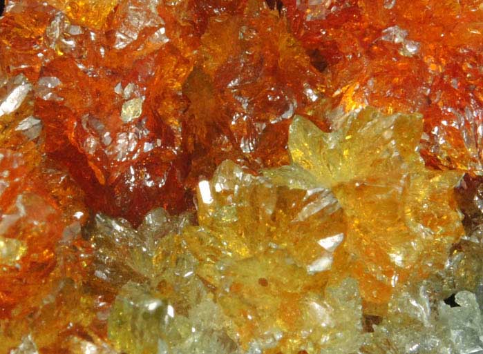 Zincite - secondary mineralization from Olawa, Silesia, Poland