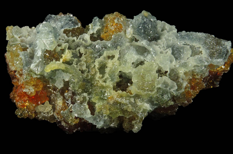 Zincite - secondary mineralization from Olawa, Silesia, Poland