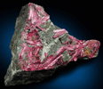 Erythrite from Agoudal Quarry, Bou Azzer District, Anti-Atlas Mountains, Tazenakht, Ouarzazate, Morocco (Type Locality for Erythrite)