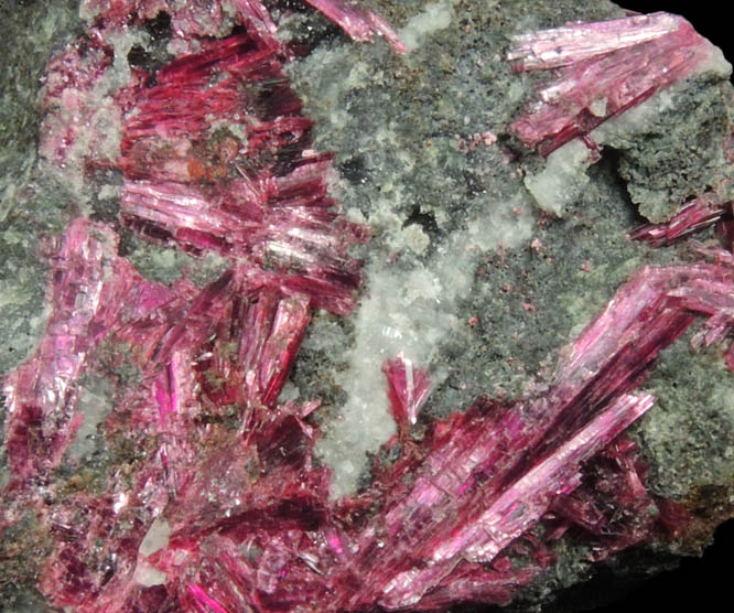 Erythrite from Agoudal Quarry, Bou Azzer District, Anti-Atlas Mountains, Tazenakht, Ouarzazate, Morocco (Type Locality for Erythrite)