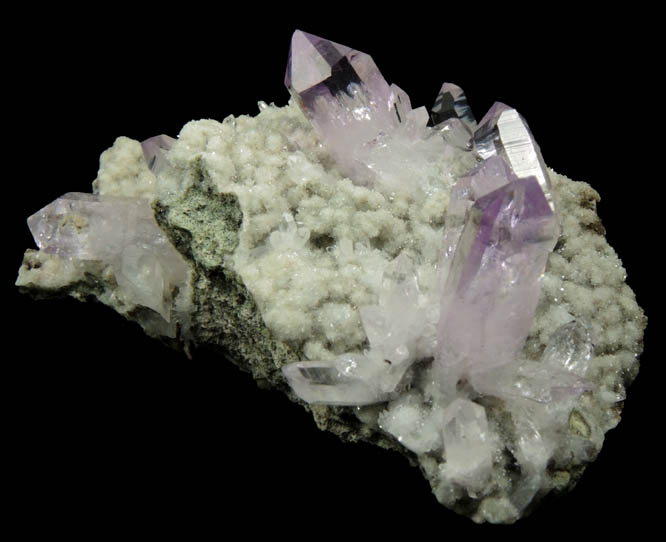 Quartz var. Amethyst Quartz from Piedra Parada, near Las Vigas, Tatatila, Veracruz, Mexico