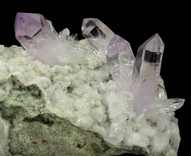 Quartz var. Amethyst Quartz from Piedra Parada, near Las Vigas, Tatatila, Veracruz, Mexico