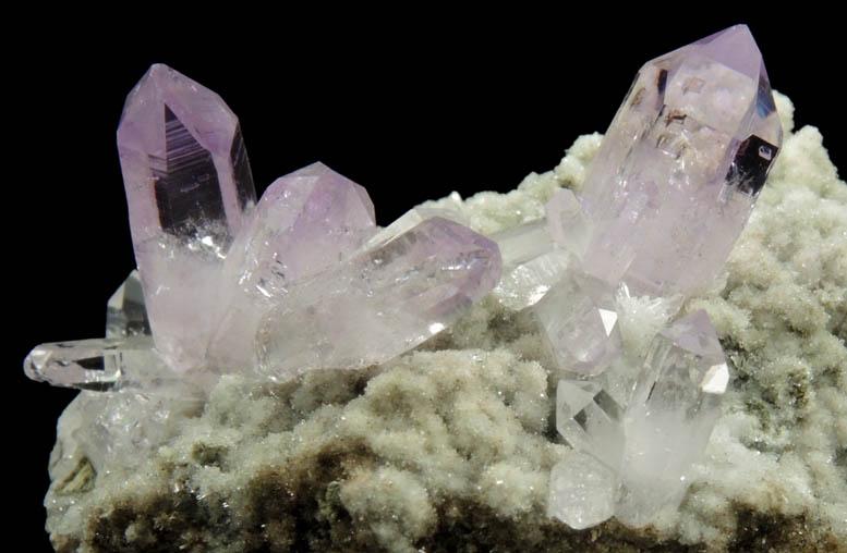 Quartz var. Amethyst Quartz from Piedra Parada, near Las Vigas, Tatatila, Veracruz, Mexico