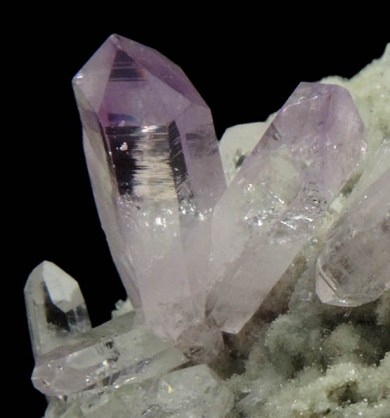 Quartz var. Amethyst Quartz from Piedra Parada, near Las Vigas, Tatatila, Veracruz, Mexico