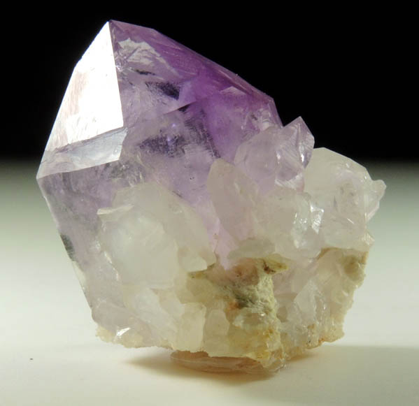 Quartz var. Amethyst Quartz from Jackson's Crossroads, Wilkes County, Georgia