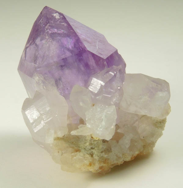 Quartz var. Amethyst Quartz from Jackson's Crossroads, Wilkes County, Georgia