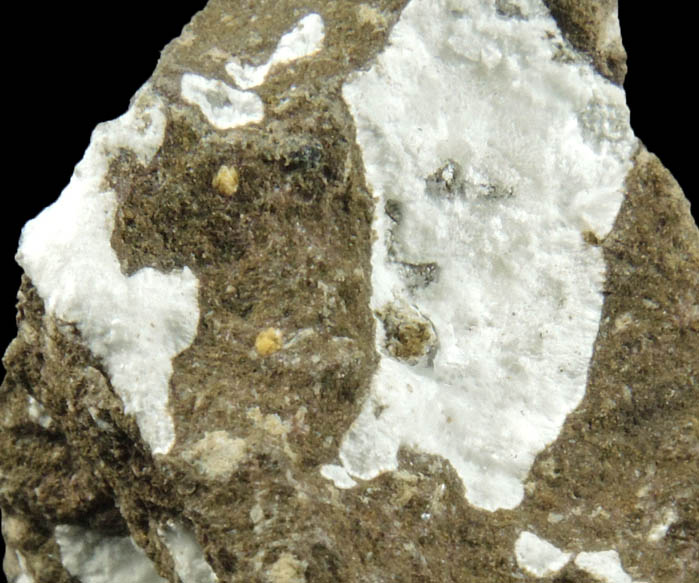 Mordenite from east of Sandstone Peak, Santa Monica Mountains, Ventura County, California