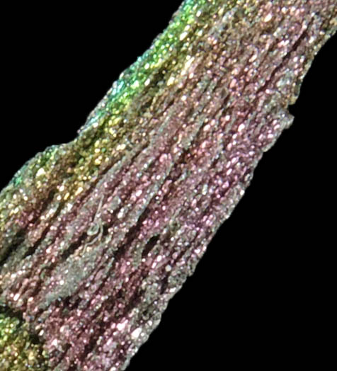 Hematite var. Rainbow Hematite from Mexico