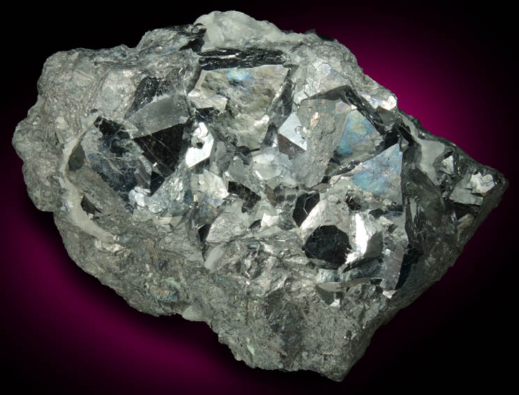 Skutterudite from Aghbar Mine, 10 km east of Bou Azzer Mine, Zagora, Dra-Tafilalet, Morocco