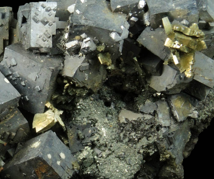 Galena and Marcasite with minor Sphalerite from Tri-State Lead-Zinc Mining District, near Joplin, Jasper County, Missouri