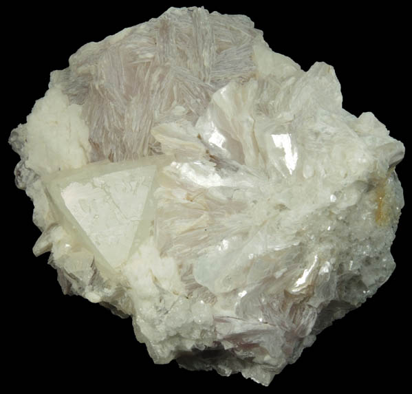 Topaz in Muscovite from Shigar Valley, Skardu District, Baltistan, Gilgit-Baltistan, Pakistan