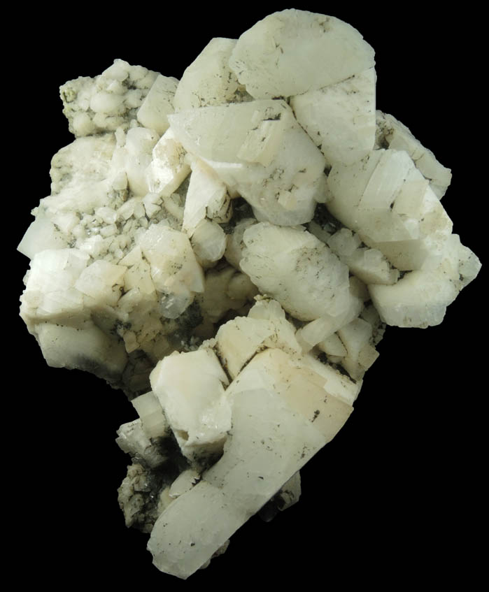 Albite (Pericline-Habit with Adularia-Habit overgrowth), Epidote, Chlorite from Acushnet Quarry, Bristol County, Massachusetts